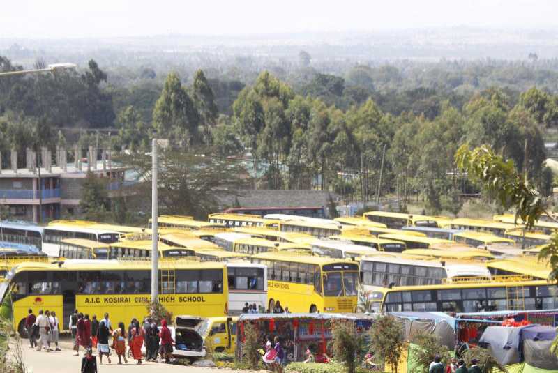 School buses confiscated over debt