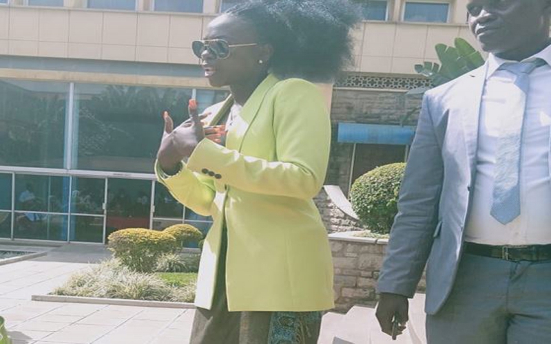 Skimpily dressed Akothee barred from Parliament 