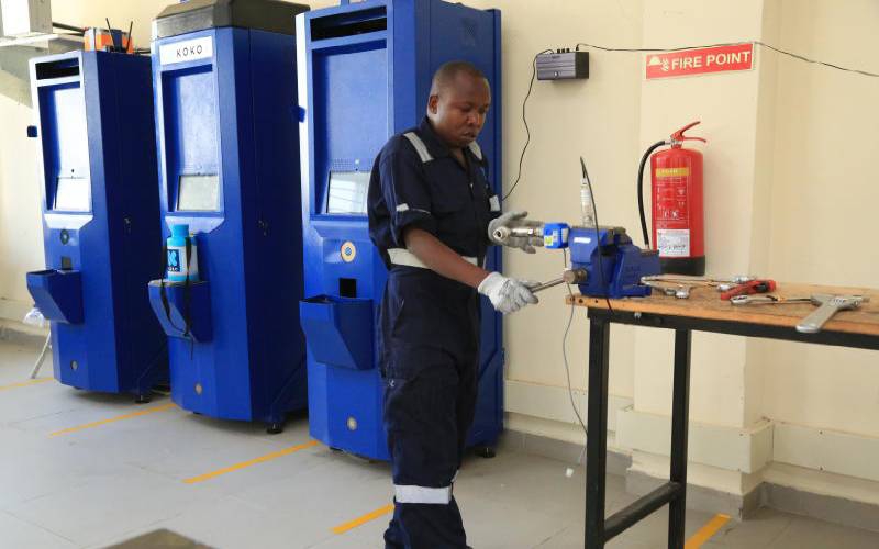 Tech firm rolls out cooking fuel ATMs - The Standard