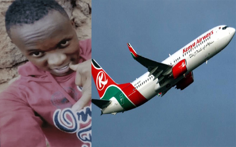 The Kenyan who fell from London skies