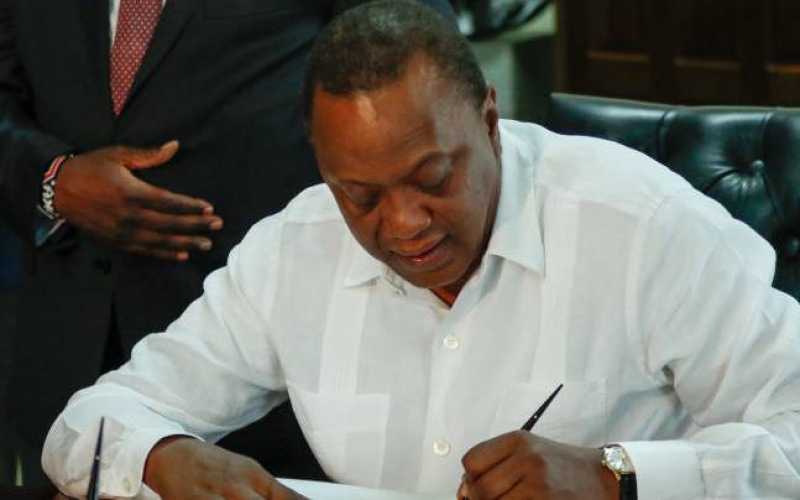 Uhuru in new push for gender legislation