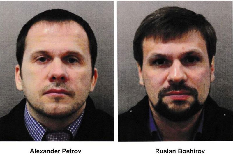 UK names two Russians for attempted murder of Skripals