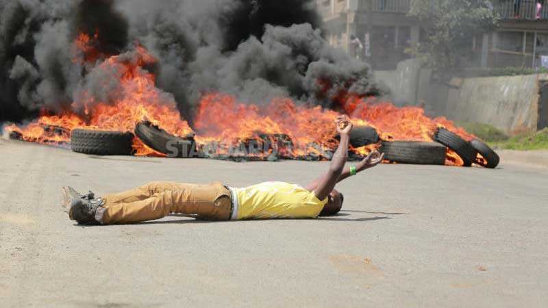 Why Kibera demonstrators have formed burial ‘chamaas’