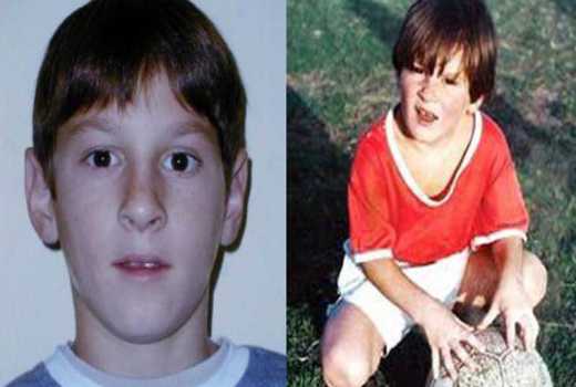 messi before growth hormones