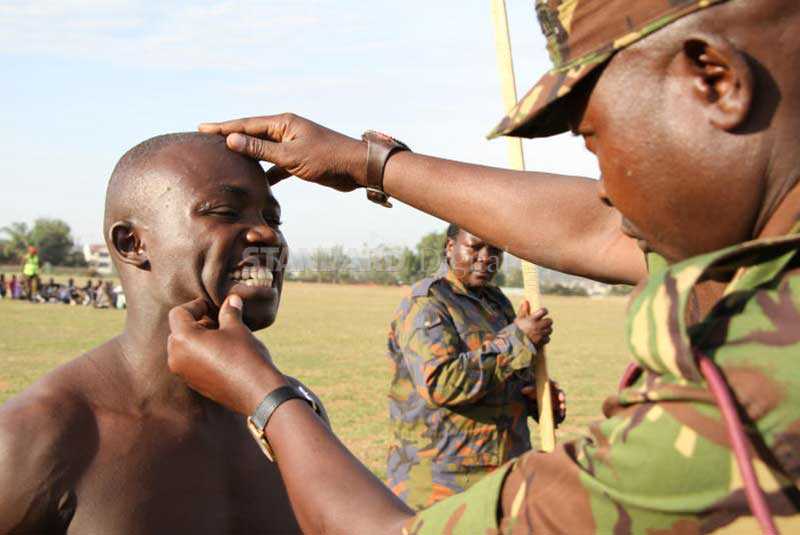 Youths turned away in army recruitment over missing teeth