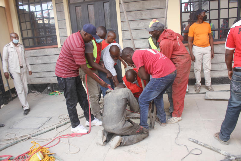 Two workers suffocate to death while cleaning septic tank in Kitengela