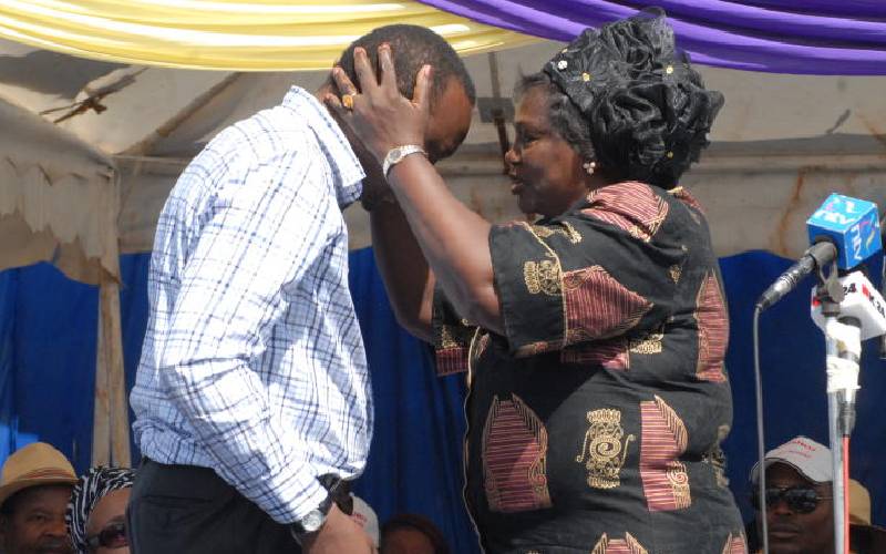 Uhuru knows what's best for you, Mama Ngina to Kenyans