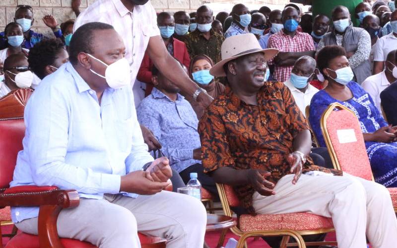 Uhuru, Raila walk tight rope in bid to block BBI changes