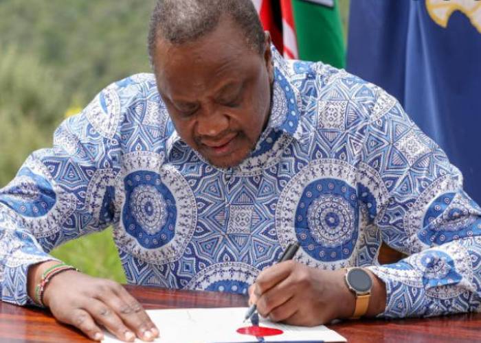 Uhuru signs law locking out ‘mpango wa kandos’ from dead lovers’ wealth
