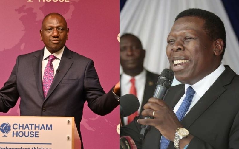 UK citizens were laughing at you, not with you, Wamalwa to Ruto