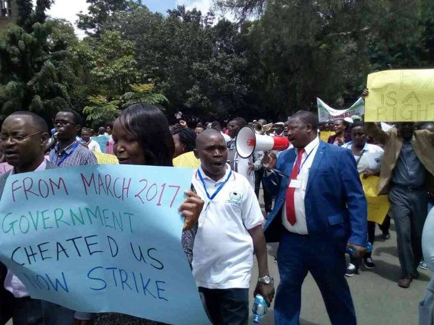 UoN Medical lecturers strike