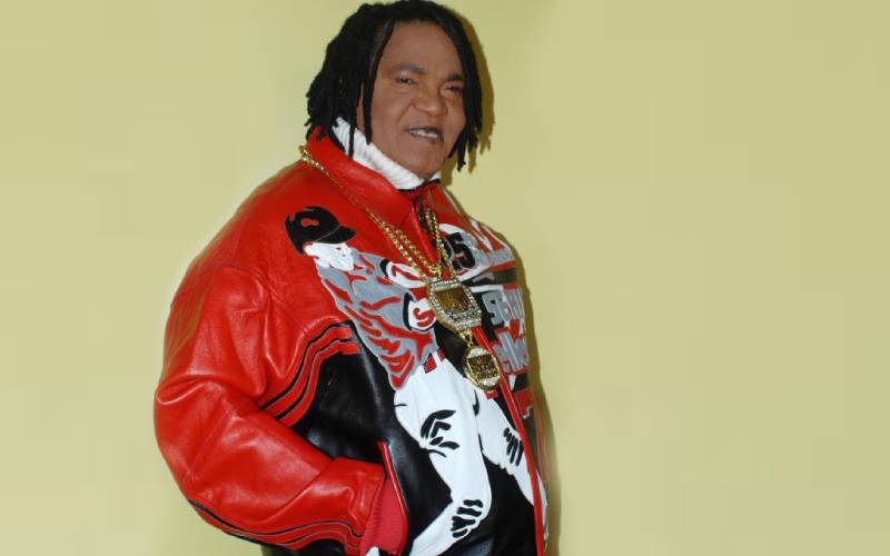 Rhumba star General Defao, 27 December 2021.