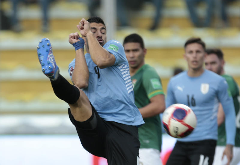 Uruguay risk missing out on World Cup after shock loss to Bolivia