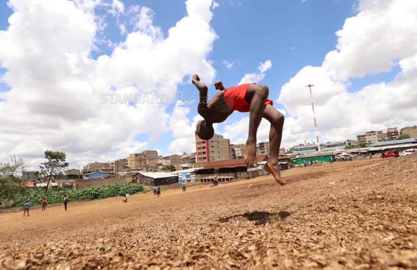 Dennish Ochieng: Mathare the gymnasts' paradise