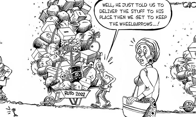 Wanjiku and wheelbarrows