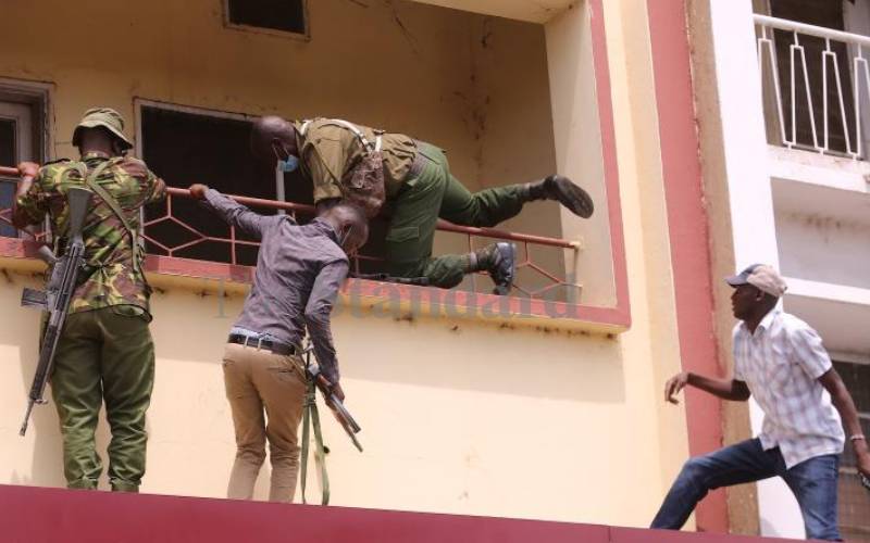 Four-hour siege at Equity bank, Kisumu