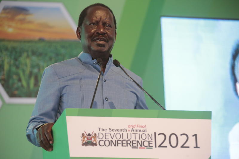 Raila Odinga: These are my thoughts on devolution