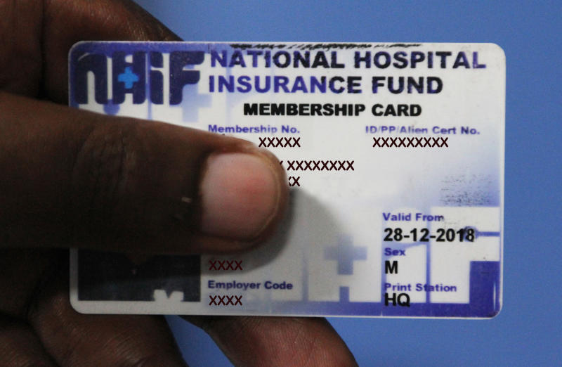 Without NHIF cover, adults 'wont get state services'