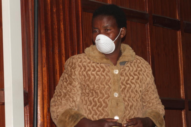 Woman charged with trading in Sh7m bhang