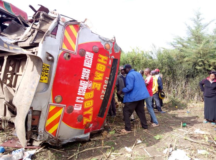 More than 50 people die in grisly Kericho road accident (Photos ...