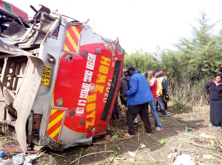 Kakamegabound bus kills atleast 50 people in Kericho (Photos) The