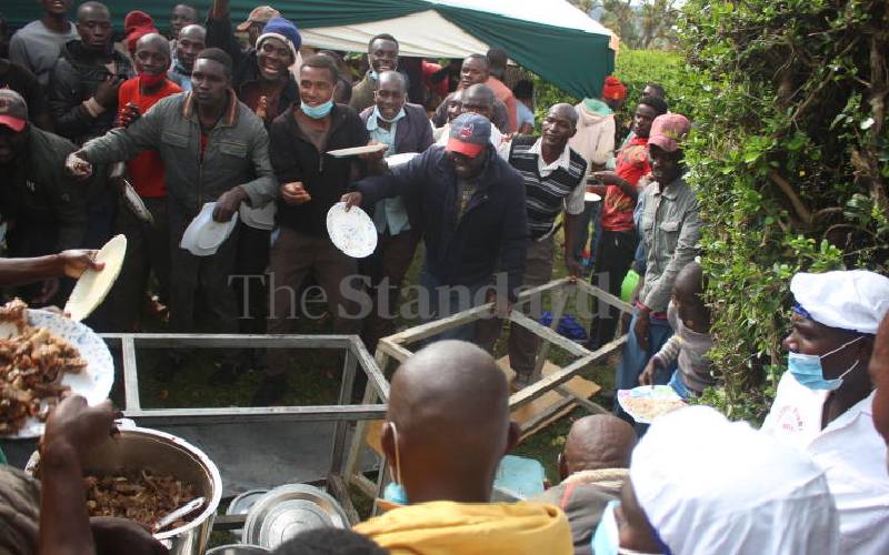 were reduced to spectators as the residents...