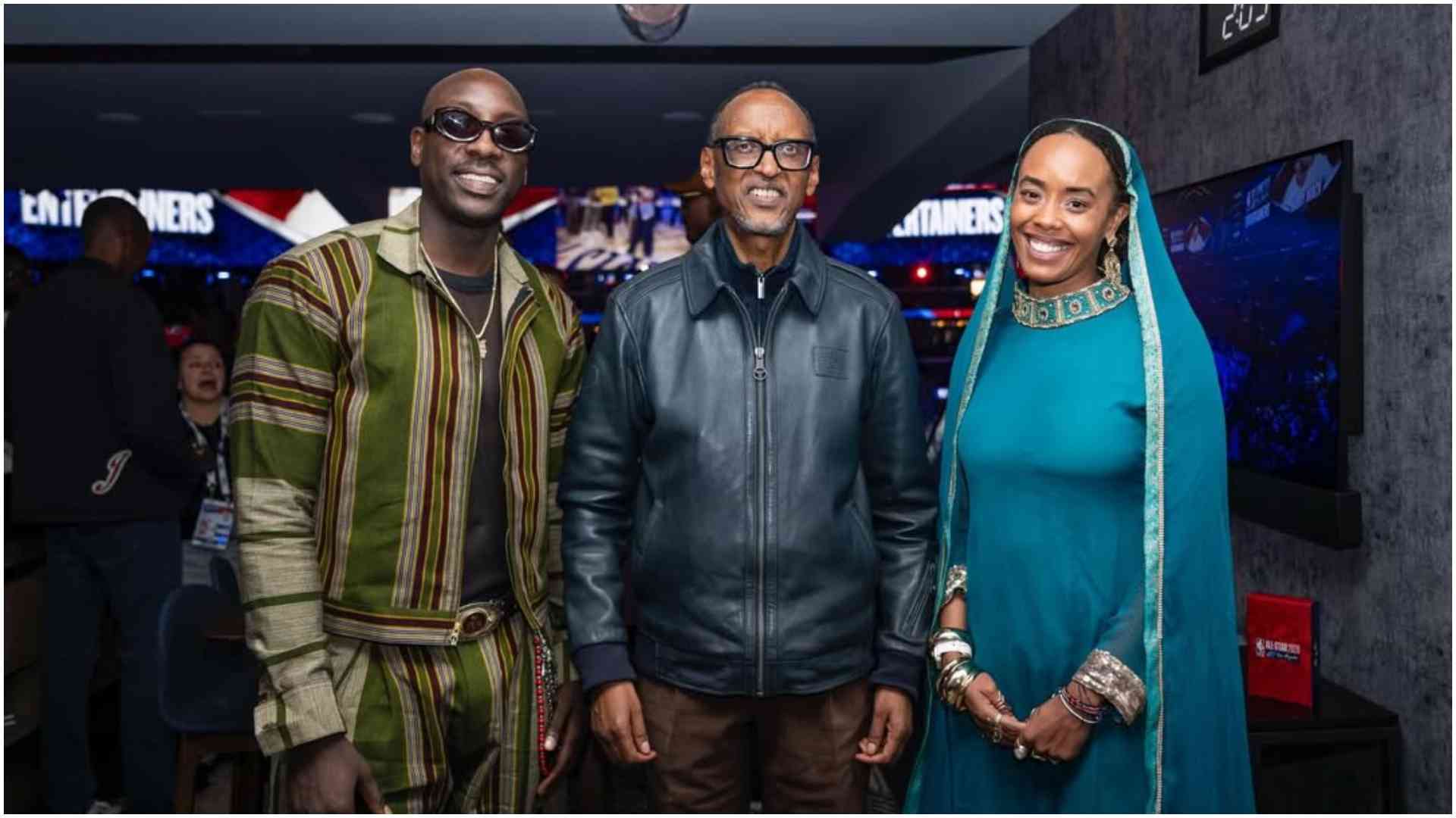 Bien praises Paul Kagame's vision after high-profile NBA All-Star meeting