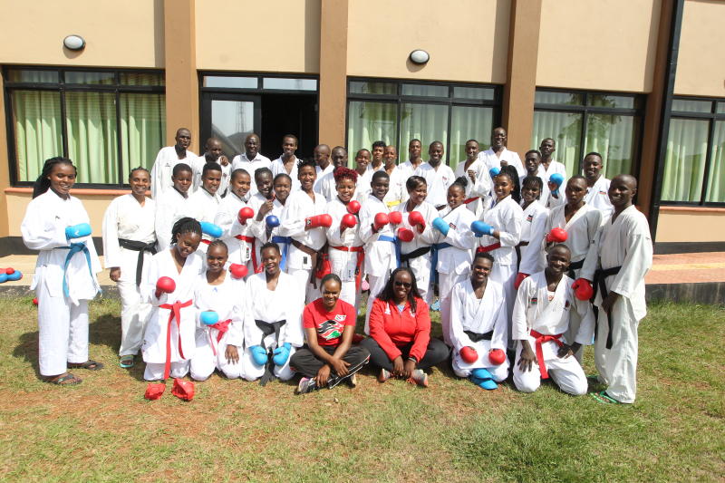 Juma mendesak tim karate Kenya untuk mencap otoritas pada turnamen regional: Olahraga standar