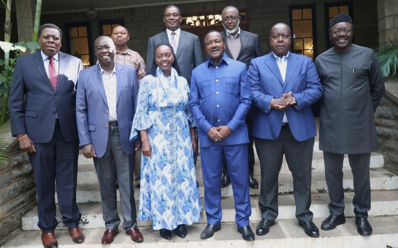 Gachagua hints at coalition with Matiang'i after sharing photo: 