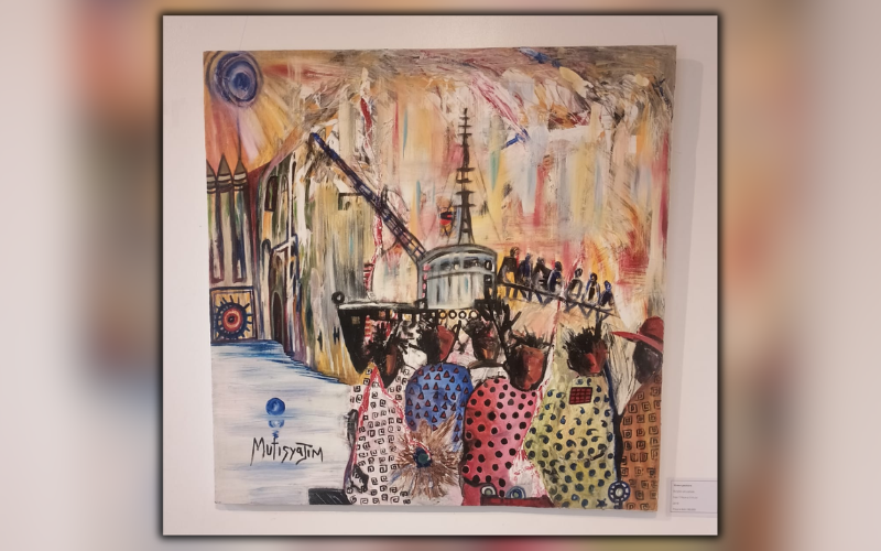 Artist Mutisya Kasamba examines society in a time of transformation in 'Change of Time'