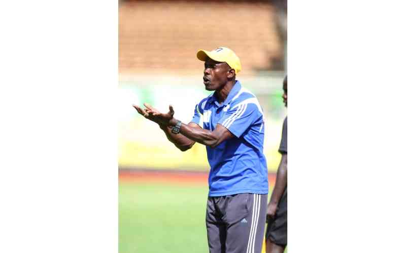 Francis Baraza's journey from player to full coach