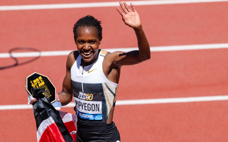Faith Kipyegon, Beatrice Chebet: Undisputed golden track queens who fly Kenyan flag high