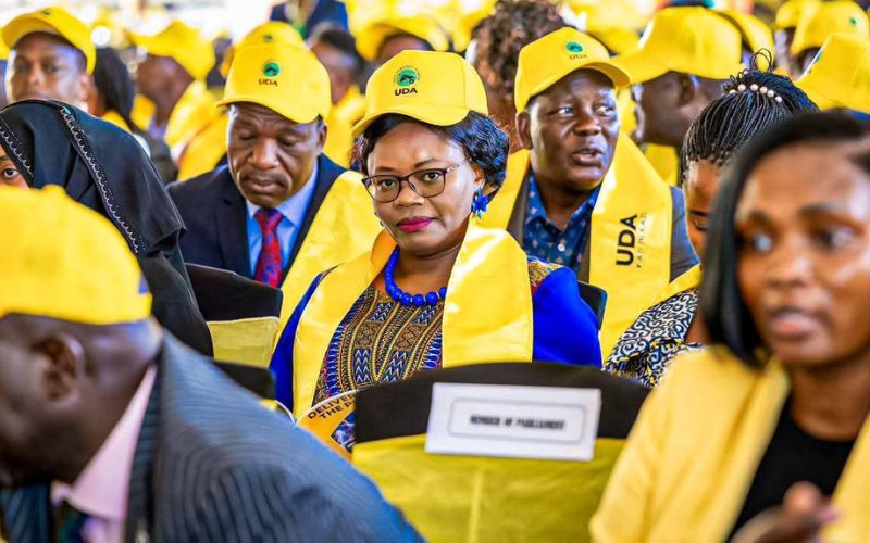 PHOTOS: Gathoni Wamuchomba attends UDA NGC meeting, hours after slamming Gachagua