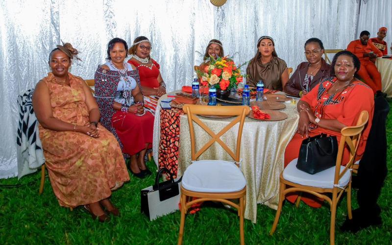 PHOTOS: Ann Waiguru elated as son Ian weds in colourful traditional ceremony
