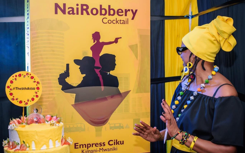 Empress Ciku's 'NaiRobbery Cocktail' becomes Kenyan bestseller with over 3,000 copies