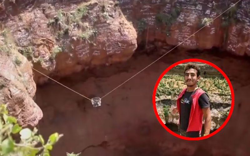 Self-proclaimed 'Spider Man of Yemen' dies after falling 120m into volcanic crater
