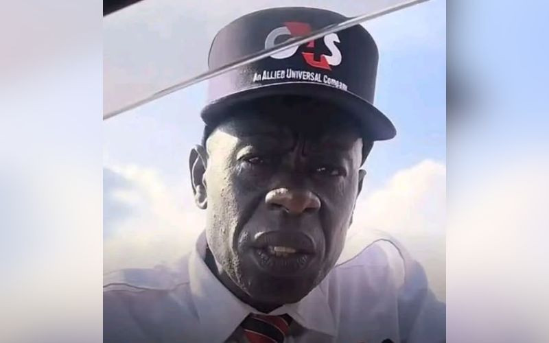 VIDEO: Kenyan security guard goes viral over striking Gachagua resemblance