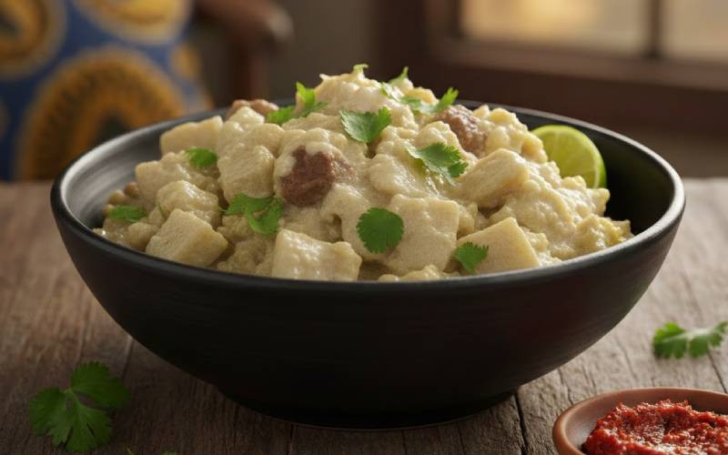 Easy recipe: Matoke in coconut sauce 