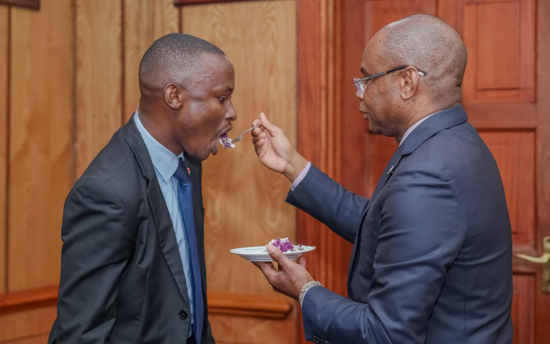 Speaker Amason Kingi mourns long-serving bodyguard John Lumumba in heartfelt post