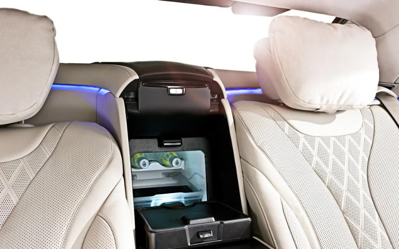 PHOTOS: Inside heavily armoured Maybach that ferried Egyptian President El-Sisi to KICC