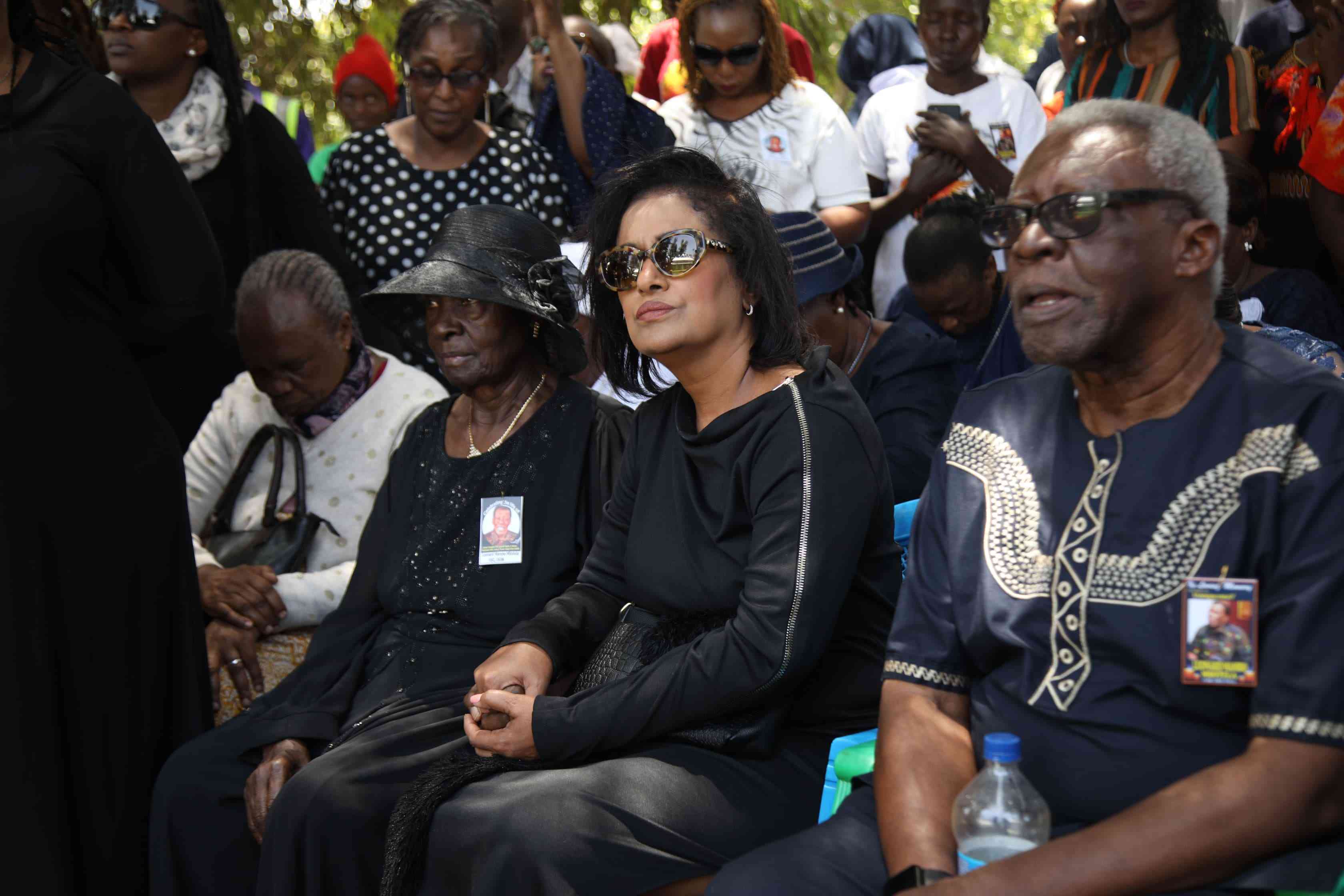 Leonard Mambo Mbotela: Sombre photos from veteran broadcaster's funeral at Lang'ata cemetery