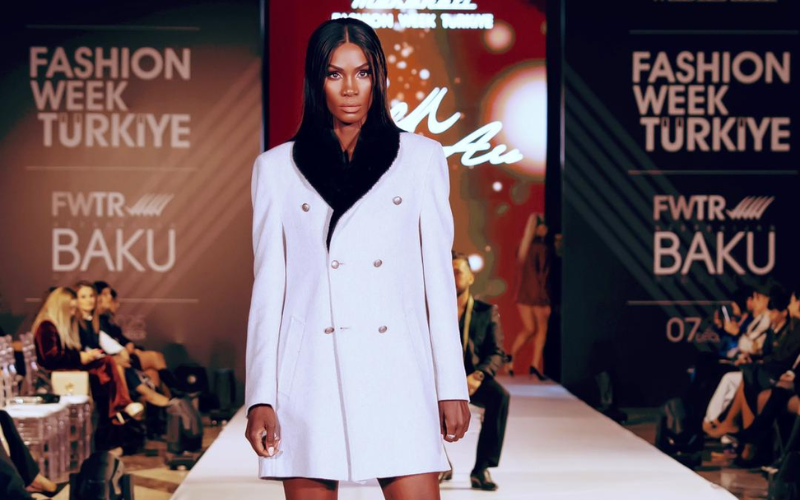Kenyan model Eleshia Ais stuns runway at Turkey Fashion Week