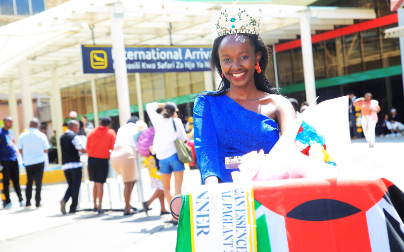 Messry Lung'atso: UoN graduate brings home Miss African Essence International crown