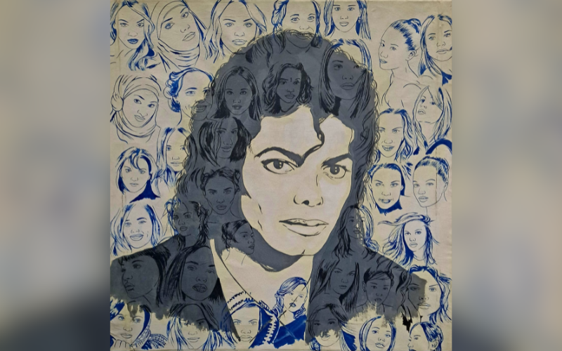 Kenyan artist rides global Michael Jackson wave with 'Man in the Mirror' exhibition