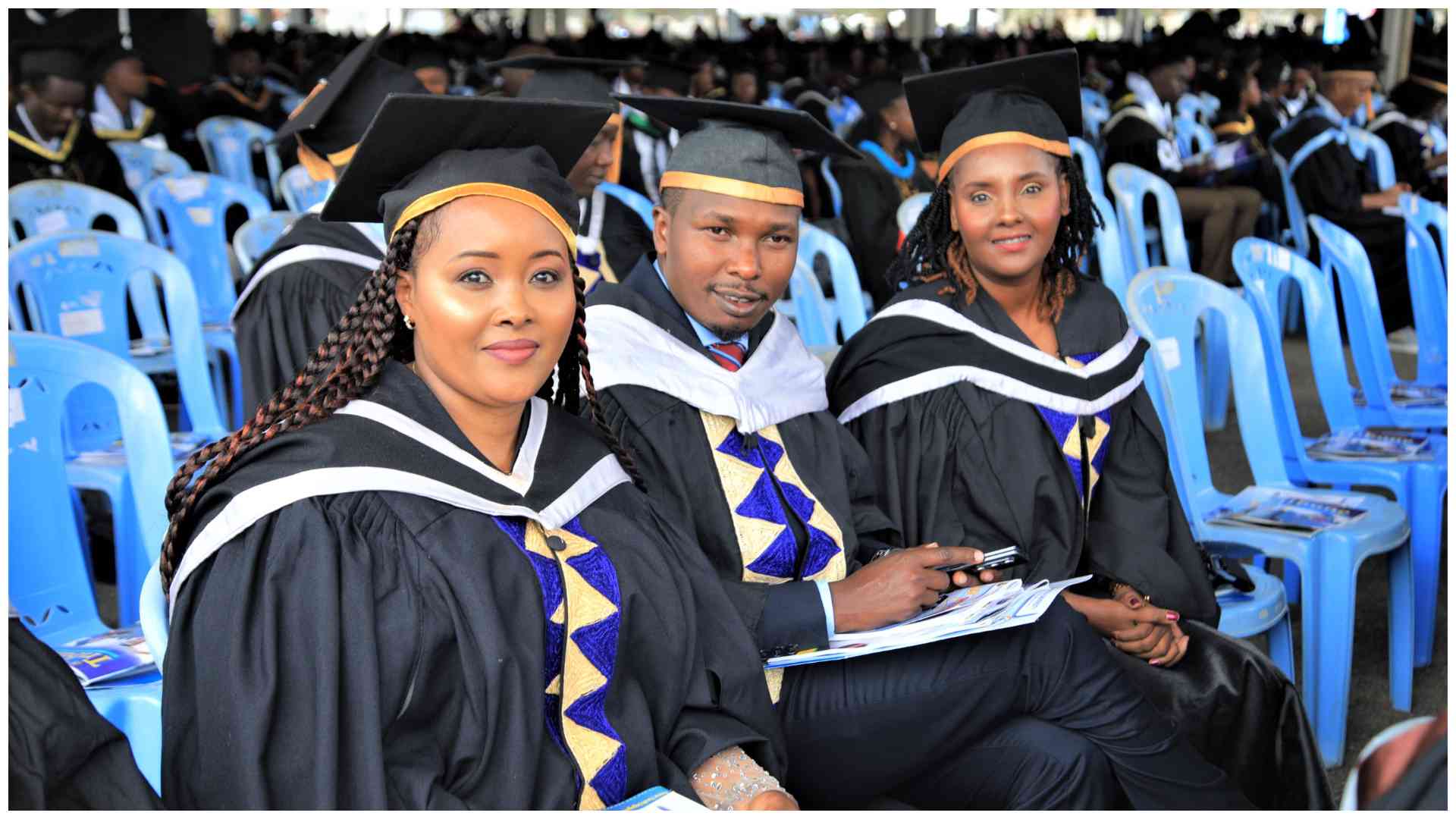 Photos: Joy and jubilation as thousands graduate at Kenyatta University's 59th convocation