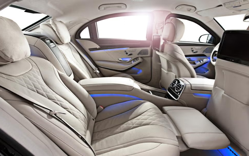 PHOTOS: Inside heavily armoured Maybach that ferried Egyptian President El-Sisi to KICC