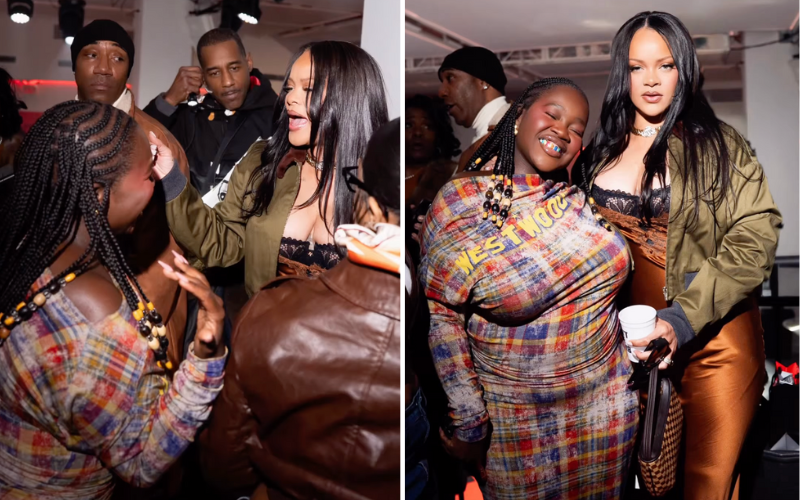 Kenyan creator Achieng Agutu elated after meeting Rihanna again: 