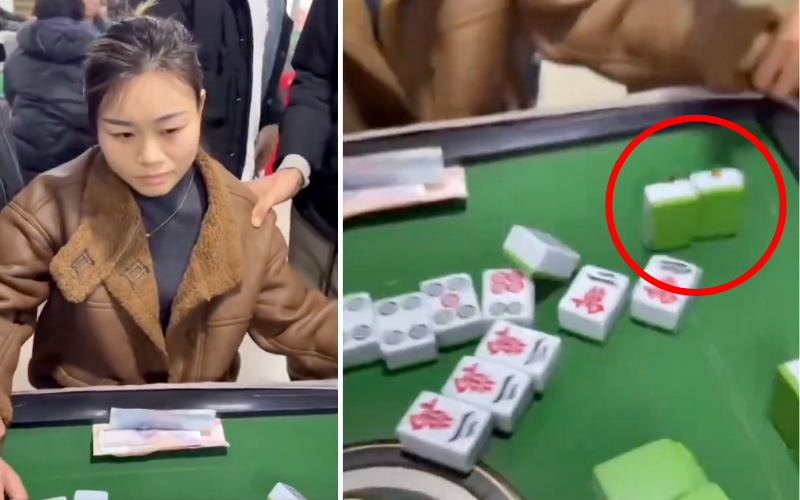 VIDEO: Chinese woman busted cheating at Casino using high-tech contact lens