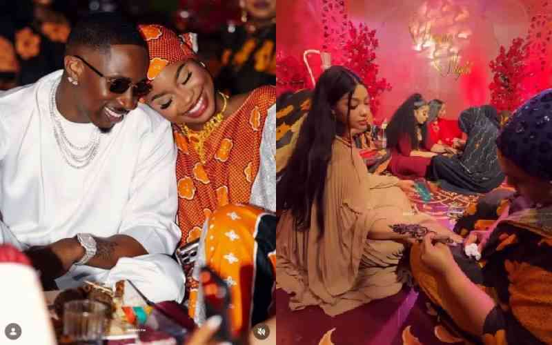 Photos: Diamond, Zuchu celebrate daughter's 40-day milestone