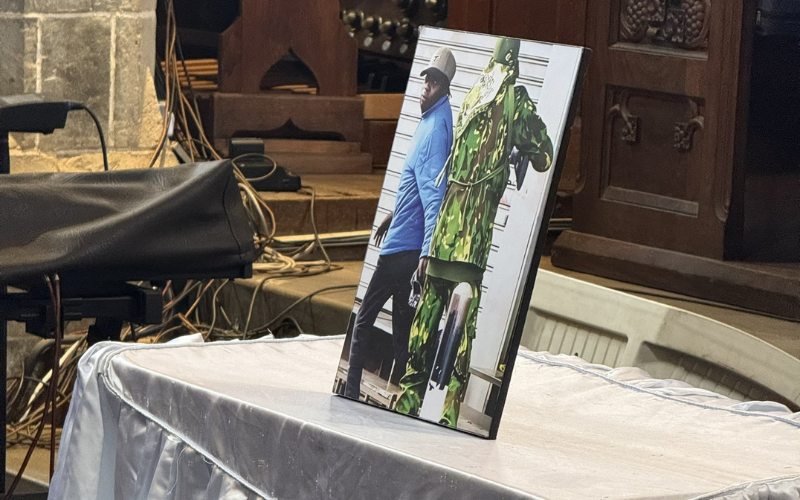 PHOTOS: Boniface Kariuki's memorial service conducted without his body, attended by handful
